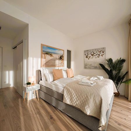 Bohnapartments - Nordkap-Suiten - Gratis Parkplatz - Moderner Neubau - Erdgeschoss - Fussbodenheizung エアフルト エクステリア 写真