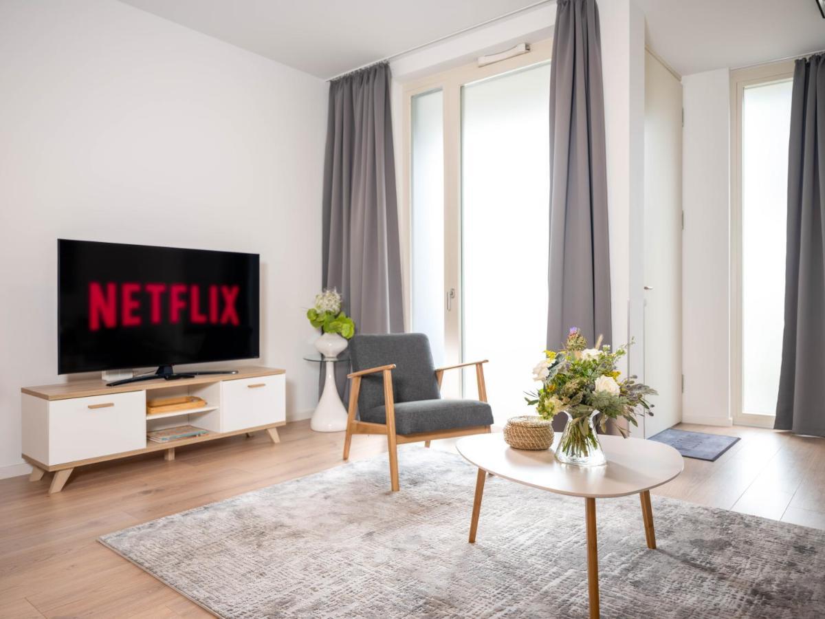 Bohnapartments - Nordkap-Suiten - Gratis Parkplatz - Moderner Neubau - Erdgeschoss - Fussbodenheizung エアフルト エクステリア 写真