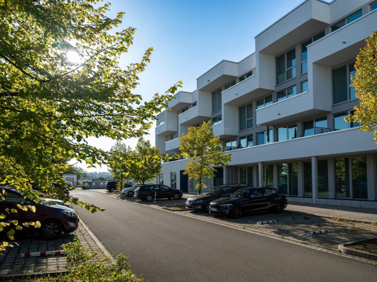 Bohnapartments - Nordkap-Suiten - Gratis Parkplatz - Moderner Neubau - Erdgeschoss - Fussbodenheizung エアフルト エクステリア 写真