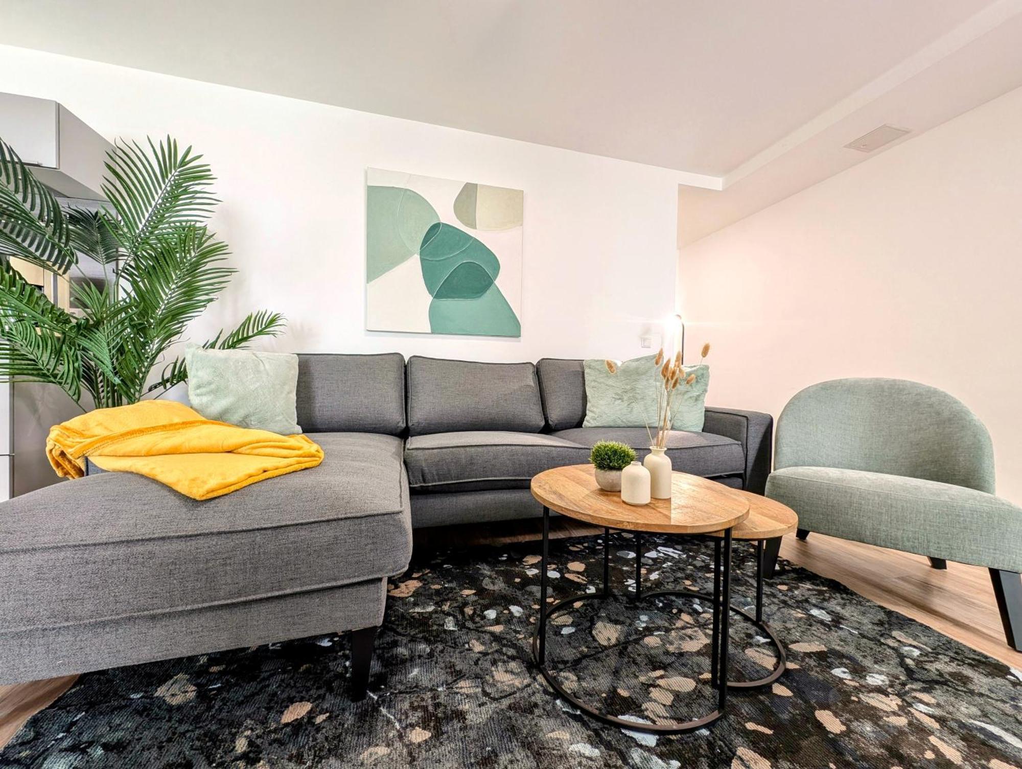 Bohnapartments - Nordkap-Suiten - Gratis Parkplatz - Moderner Neubau - Erdgeschoss - Fussbodenheizung エアフルト エクステリア 写真
