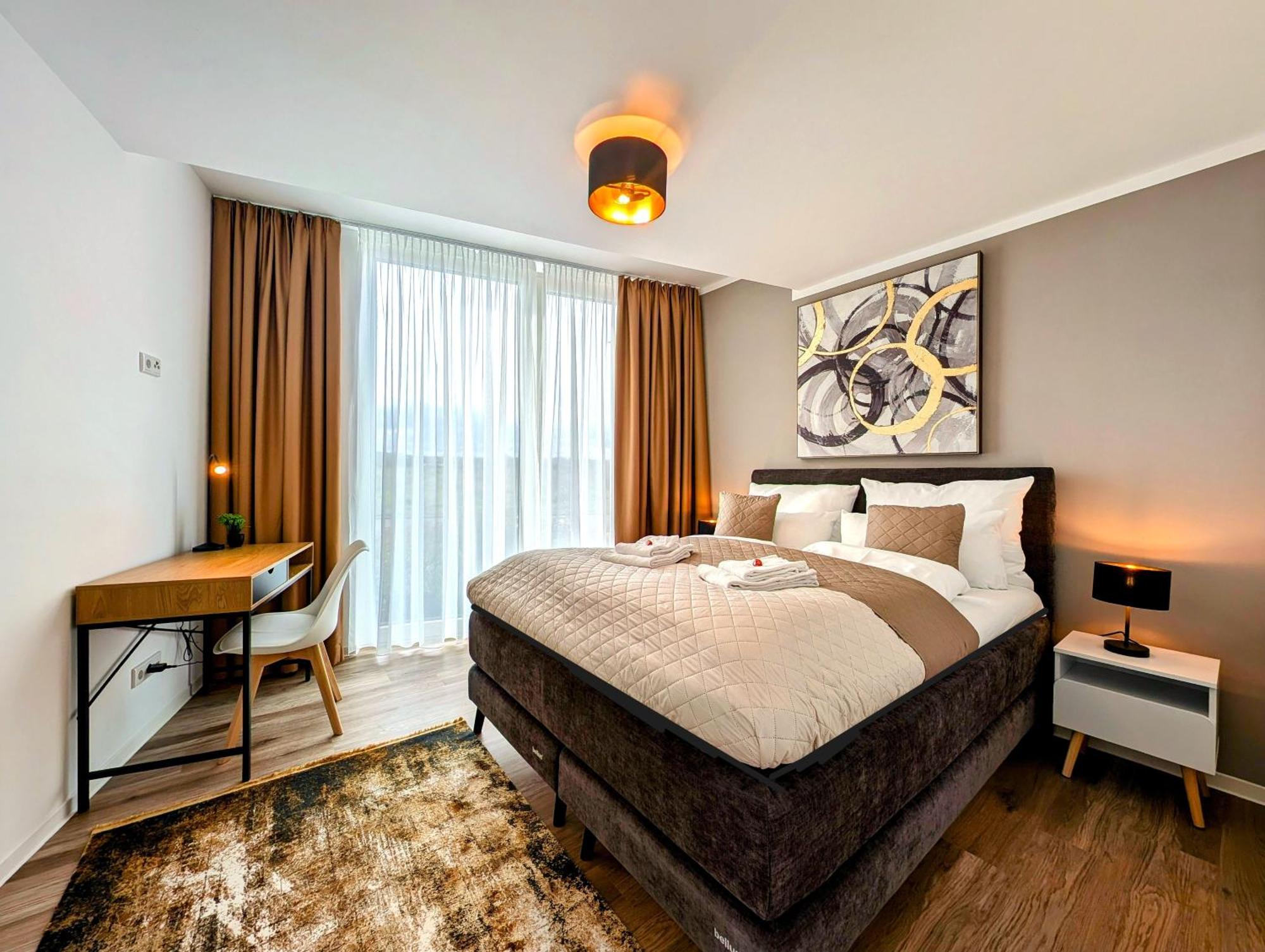 Bohnapartments - Nordkap-Suiten - Gratis Parkplatz - Moderner Neubau - Erdgeschoss - Fussbodenheizung エアフルト エクステリア 写真