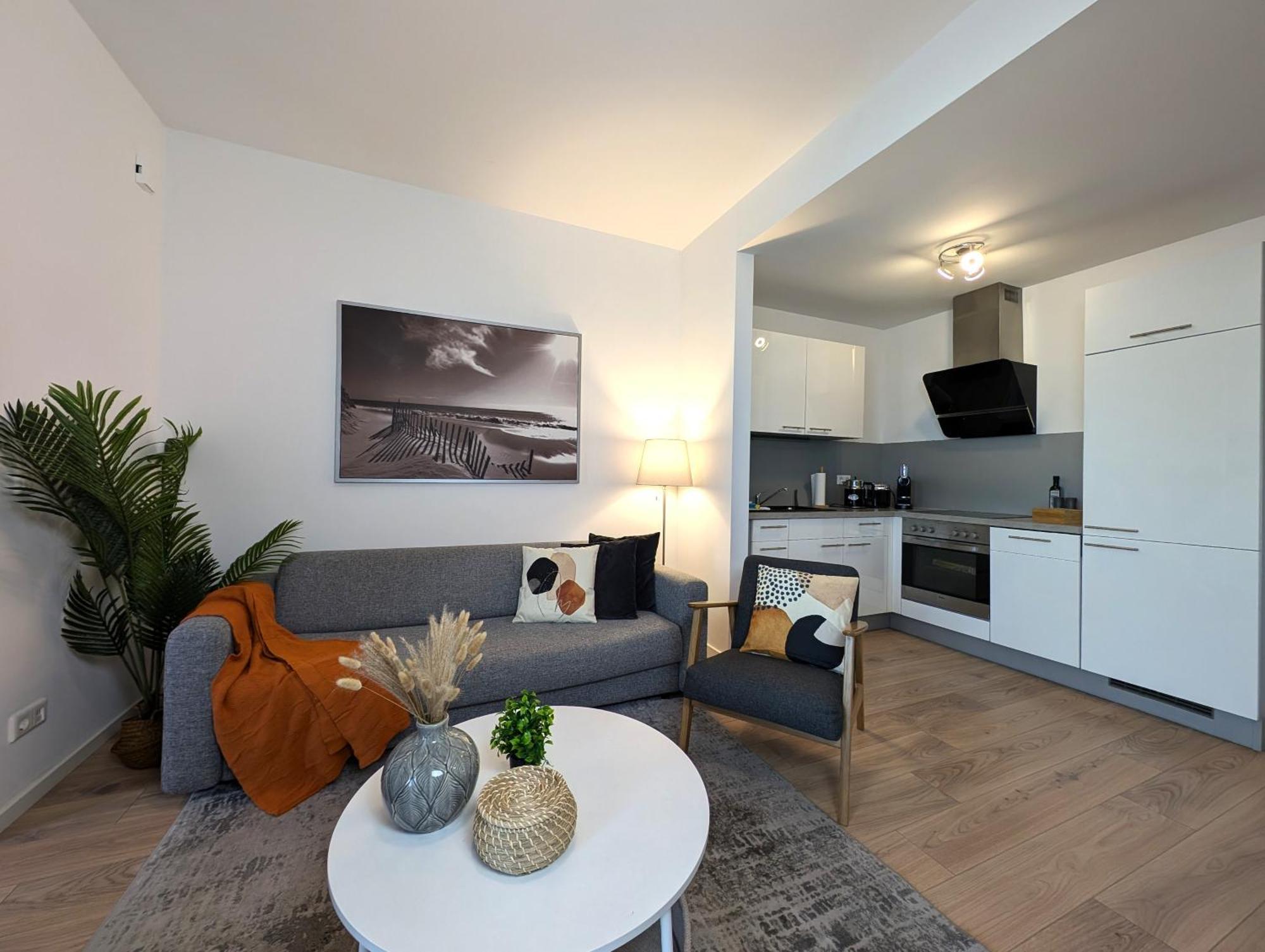 Bohnapartments - Nordkap-Suiten - Gratis Parkplatz - Moderner Neubau - Erdgeschoss - Fussbodenheizung エアフルト エクステリア 写真