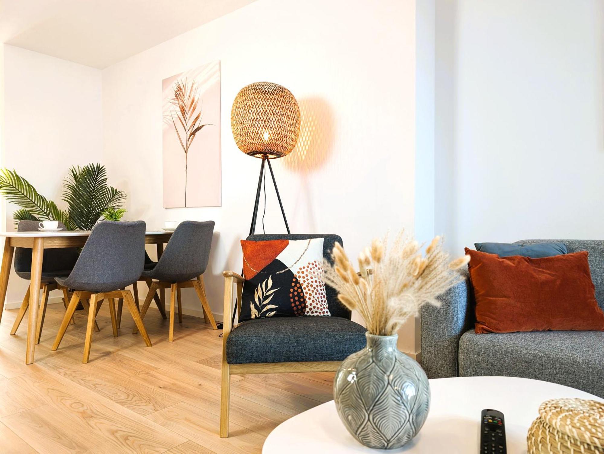 Bohnapartments - Nordkap-Suiten - Gratis Parkplatz - Moderner Neubau - Erdgeschoss - Fussbodenheizung エアフルト エクステリア 写真