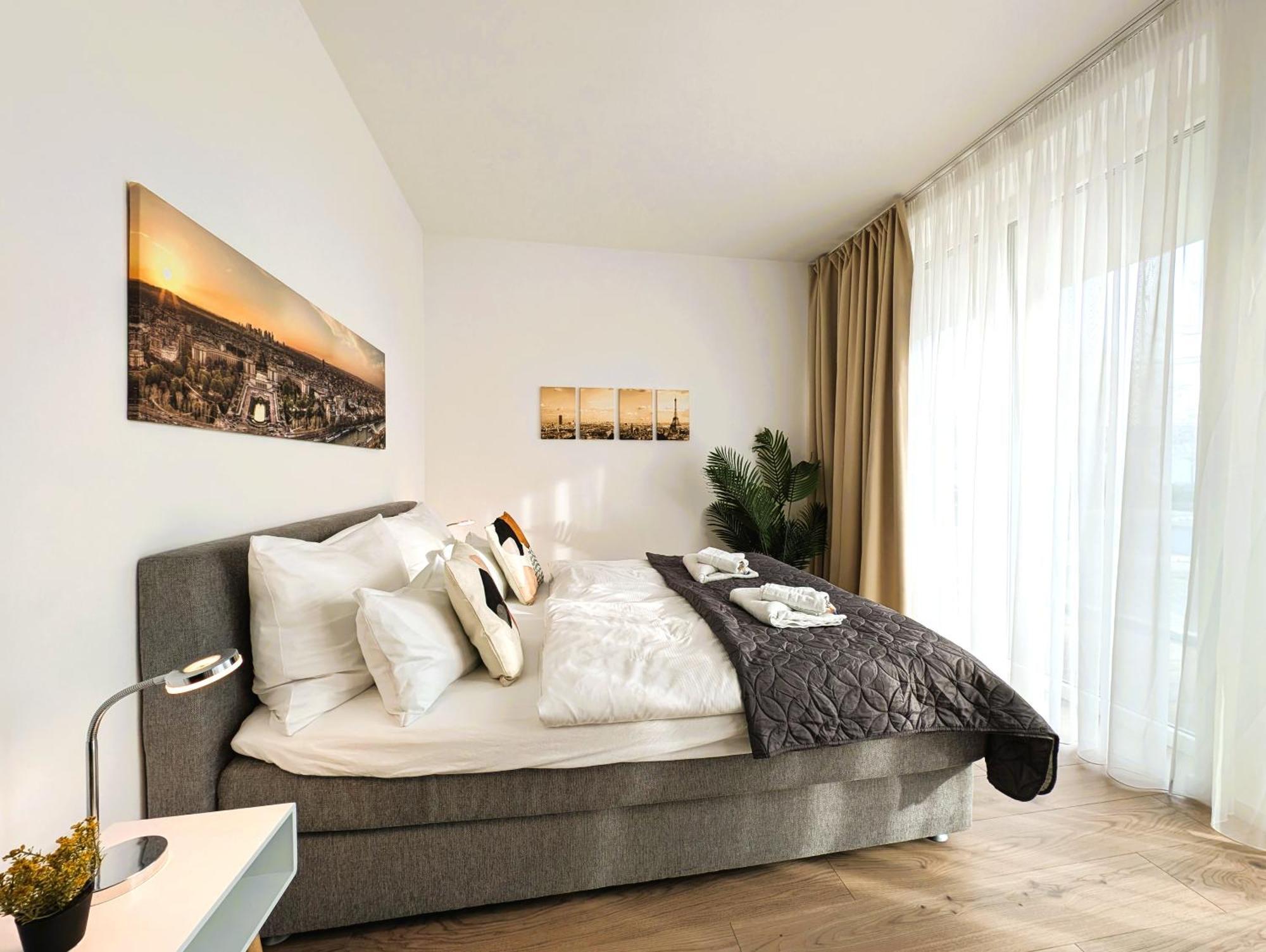 Bohnapartments - Nordkap-Suiten - Gratis Parkplatz - Moderner Neubau - Erdgeschoss - Fussbodenheizung エアフルト エクステリア 写真