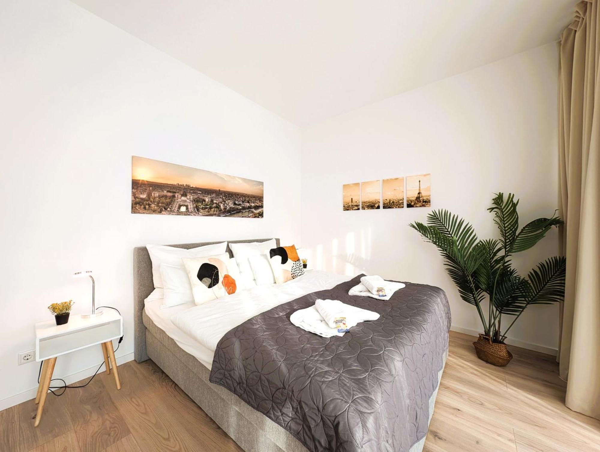 Bohnapartments - Nordkap-Suiten - Gratis Parkplatz - Moderner Neubau - Erdgeschoss - Fussbodenheizung エアフルト エクステリア 写真